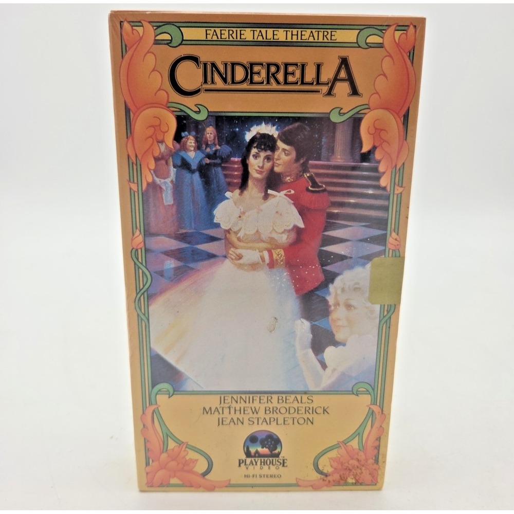 Cinderella Faerie Tale Theatre VHS (1950) NEW SEALED WATERMARK